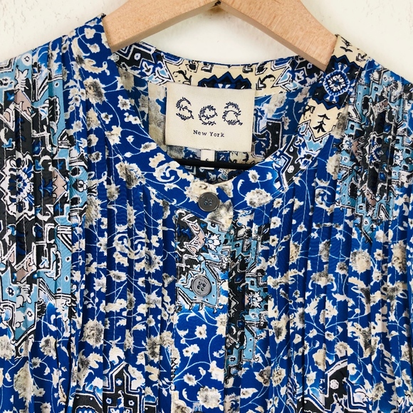 Sea New York Sleeveless Silk Shirtdress - Picture 3 of 8